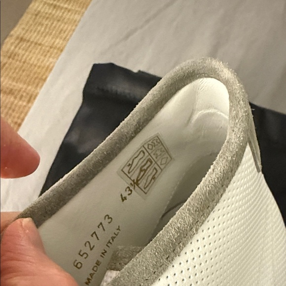 SAINT LAURENT White and Gray High-Tops, BRAND NEW! EU 43,5 paid 1200$ Authentic - Picture 10 of 13